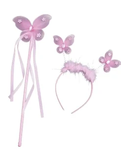 Sale Ensemble papillon diadème + bâton - 4 couleurs différentes Accessoires
