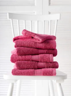 Clearance Essuie - mains 50 x 100 cm carmine Linge De Bain
