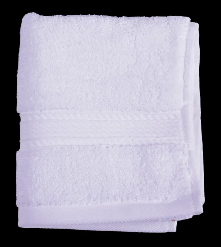 Clearance Essuie-main blanc 30x50 cm Linge De Bain