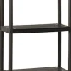 Clearance Etagère plastique noir 188x60x30 cm Établis Et Systèmes De Rangement