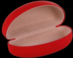 Clearance Etui à lunettes rouge Soins Du Visage