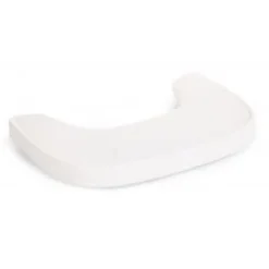 Best Evolu Tablette de chaise - ABS - Blanc + Napperon en silicone Chaises Hautes Et Coussin