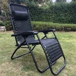 Outlet Fauteuil relax - noir Relax|Meubles De Jardin