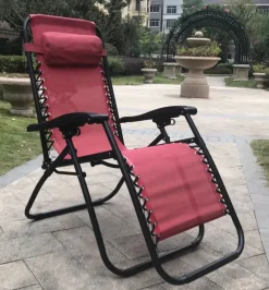 Online Fauteuil relax - rouge Relax|Meubles De Jardin