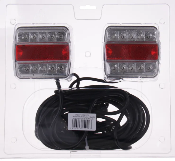 Clearance Feu arrière LED avec aimant + 7,5 m cable Éclairage