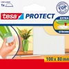Best Feutres anti-rayures pour protéger les surfaces délicates. 100 mm x 80 mm blanc. Rubans Adhésif
