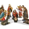 Hot Figurines de Noël Retro Statues, Figurines Et Maisons