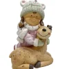 Outlet Fille hiver Flo 36 cm Statues, Figurines Et Maisons