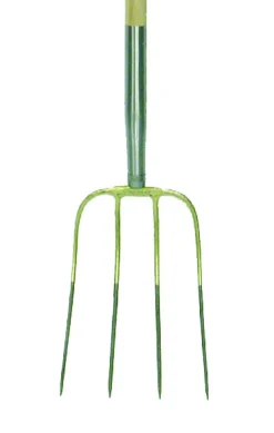 Fourche à fumier 4 dents avec manche boule Outillage À Main