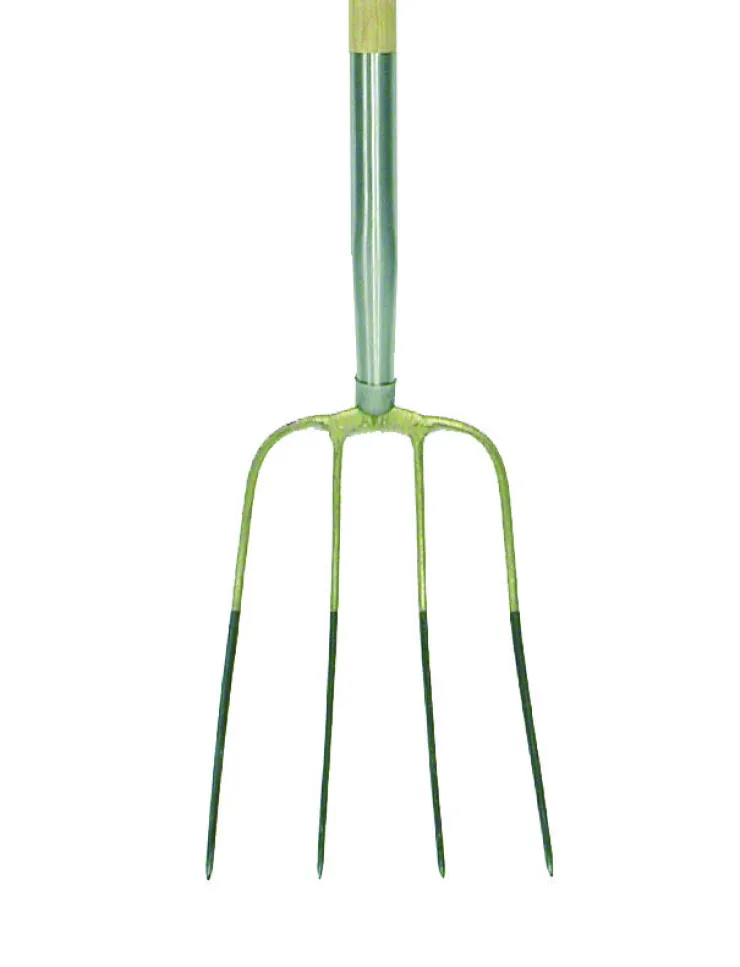 New Fourche à fumier 4 dents avec manche D Outillage À Main