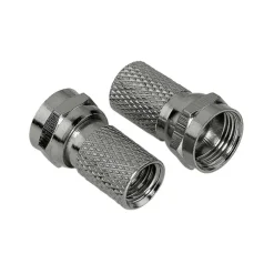 F-plug 2 pièces 6,5 mm Audio