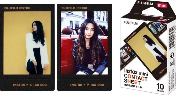 Sale Fujifilm Instax Mini film monochrome - 10 Poses Accessoires Appareil Photo