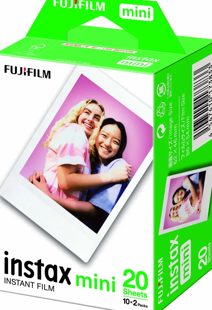 Hot Fujifilm Instax Mini film Bi-Pack - 2x10 Poses Accessoires Appareil Photo