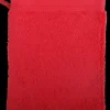 Sale Gant de toilette 15 x 21 cm rouge Linge De Bain