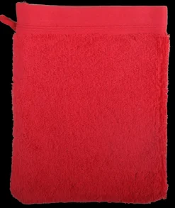 Sale Gant de toilette 15 x 21 cm rouge Linge De Bain