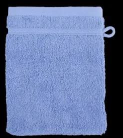 Sale Gant de toilette bleu 16x21 cm Linge De Bain
