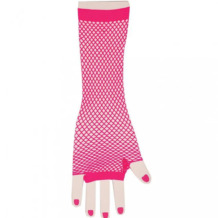 New Gant En Résille Fuchsia Accessoires