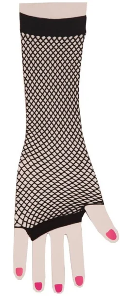Online Gant En Résille Noir Accessoires