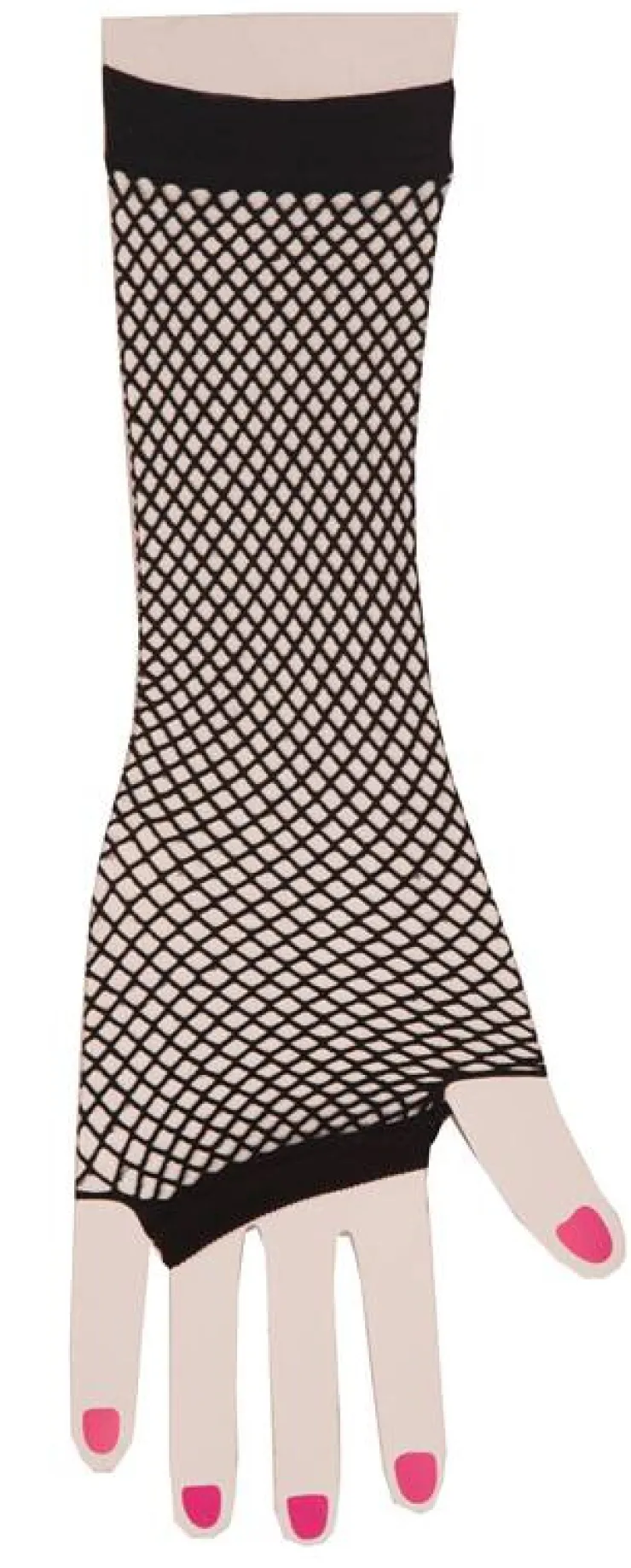 Online Gant En Résille Noir Accessoires