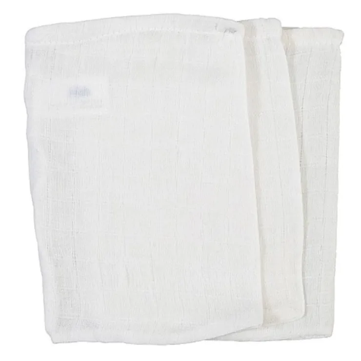 Best Gants de toilette Hidrophile blanc (3 pièces) Poussettes