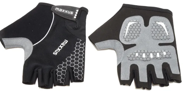 Gants noirs Gel - XL Accessoires Vélo