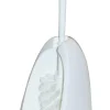 Discount Garniture brosse de toilette blanche Accessoires De Toilette
