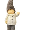 New Garçon avec grand bonnet 25x73 cm Statues, Figurines Et Maisons