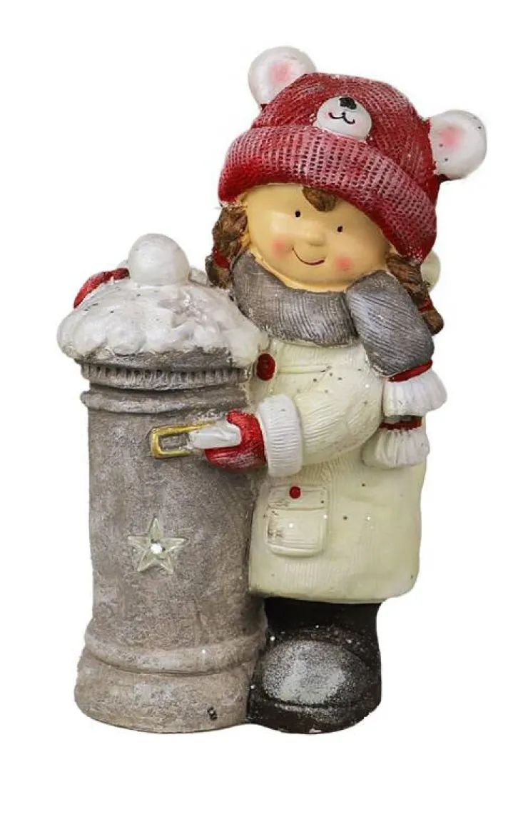 Hot Garçon hiver Timo 43 cm Statues, Figurines Et Maisons