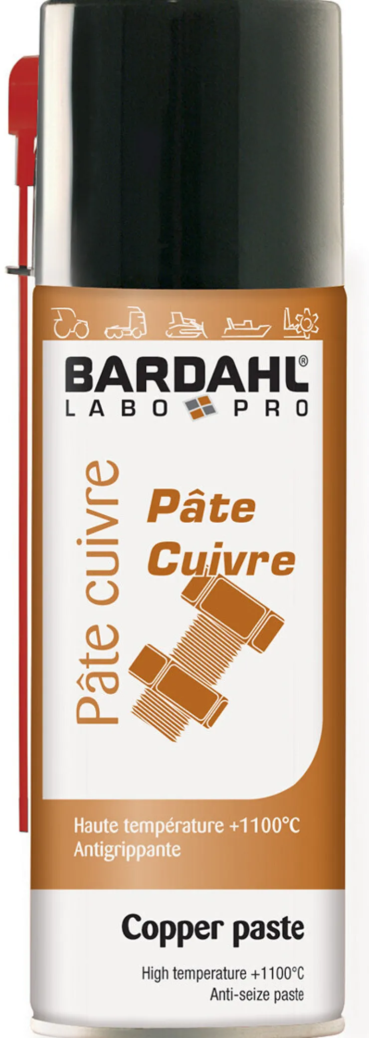 Sale graisse Cuivre Aérosol 500 ml Maintenance Technique Voiture