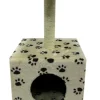 Sale Grattoir beige avec pattes Dormir Confortablement|Arbre À Chat