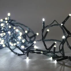 Sale Guirlande lumineuse avec 80 lampes blanc froid LED - 6m Décoration De Sapin|Décoration Lumineuse