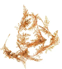 Online Guirl.noël feuilles bronze 150cm Décoration De Sapin