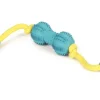Discount Halter caoutchouc + corde bleu 9 cm Jouets