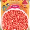 New Hama 1000pcs perles pastel rouge Artisanat