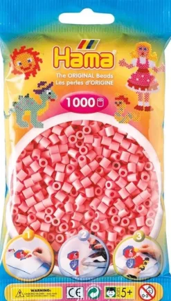 Sale Hama 1000pcs perles rose Artisanat