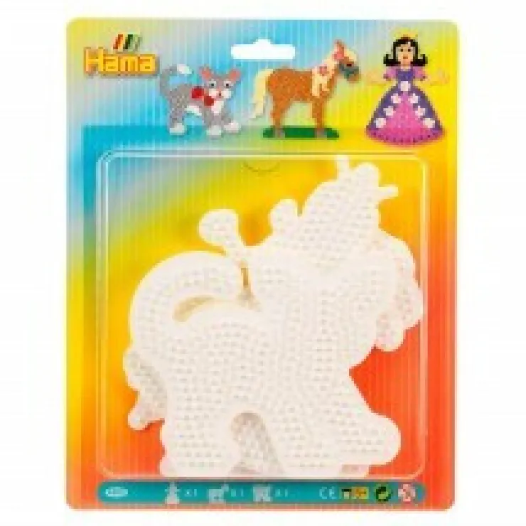 Hama plaques de base perles à repasser 4 pièces Princesse Artisanat