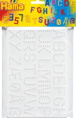 Best Hama plaques de perles à repasser lettres et chiffres Artisanat