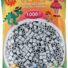 Online Hama 1000st perles gris claire Artisanat