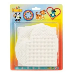 Discount Hama étagère blister 18 x 12 x 3 cm blanc 4 pièces Artisanat