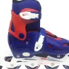 Hot Inline Skates Boy Taie 31-34 Bleu Vélo Et Conduite