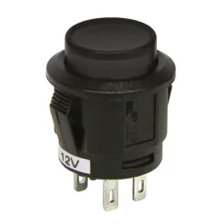 Hot Interrupteur à pression noir 12 V Accessoires