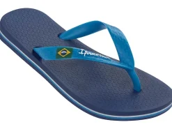 Online classic Brasil blue Pantoufles