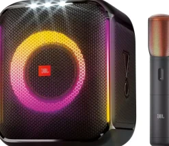 Hot PartyBox Encore Enceinte Bluetooth sans fil avec microphone - Noir Audio