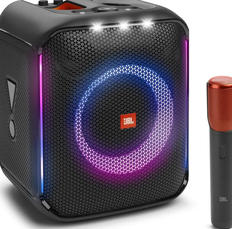 Hot PartyBox Encore Enceinte Bluetooth sans fil avec microphone - Noir Audio