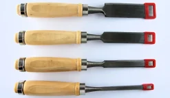 Hot Jeu de ciseau à bois 4 pièces Burins