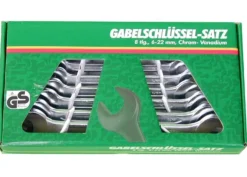 Jeu de clés à fourches CV 8 x ( 6 - 22 mm ) Clés