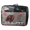 Outlet Jeu de housses de luxe rouge Housses De Si猫ge