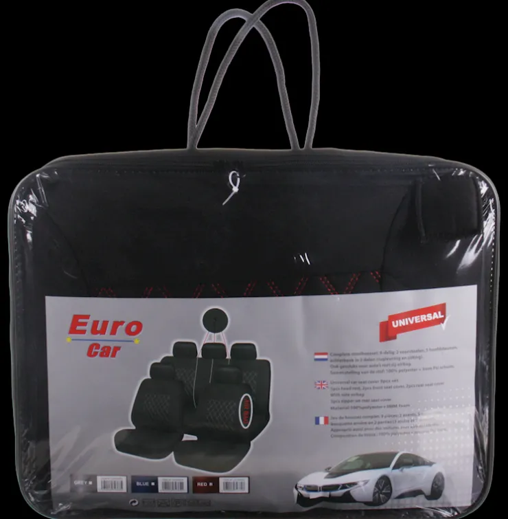 Jeu de housses sport rouge Housses De Si猫ge