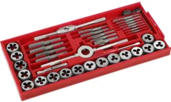 New Jeu de tarauds et filtres 40 pièces Outils De Coupe