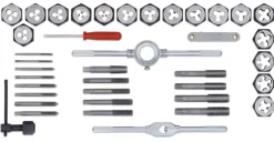 New Jeu de tarauds et filtres 40 pièces Outils De Coupe